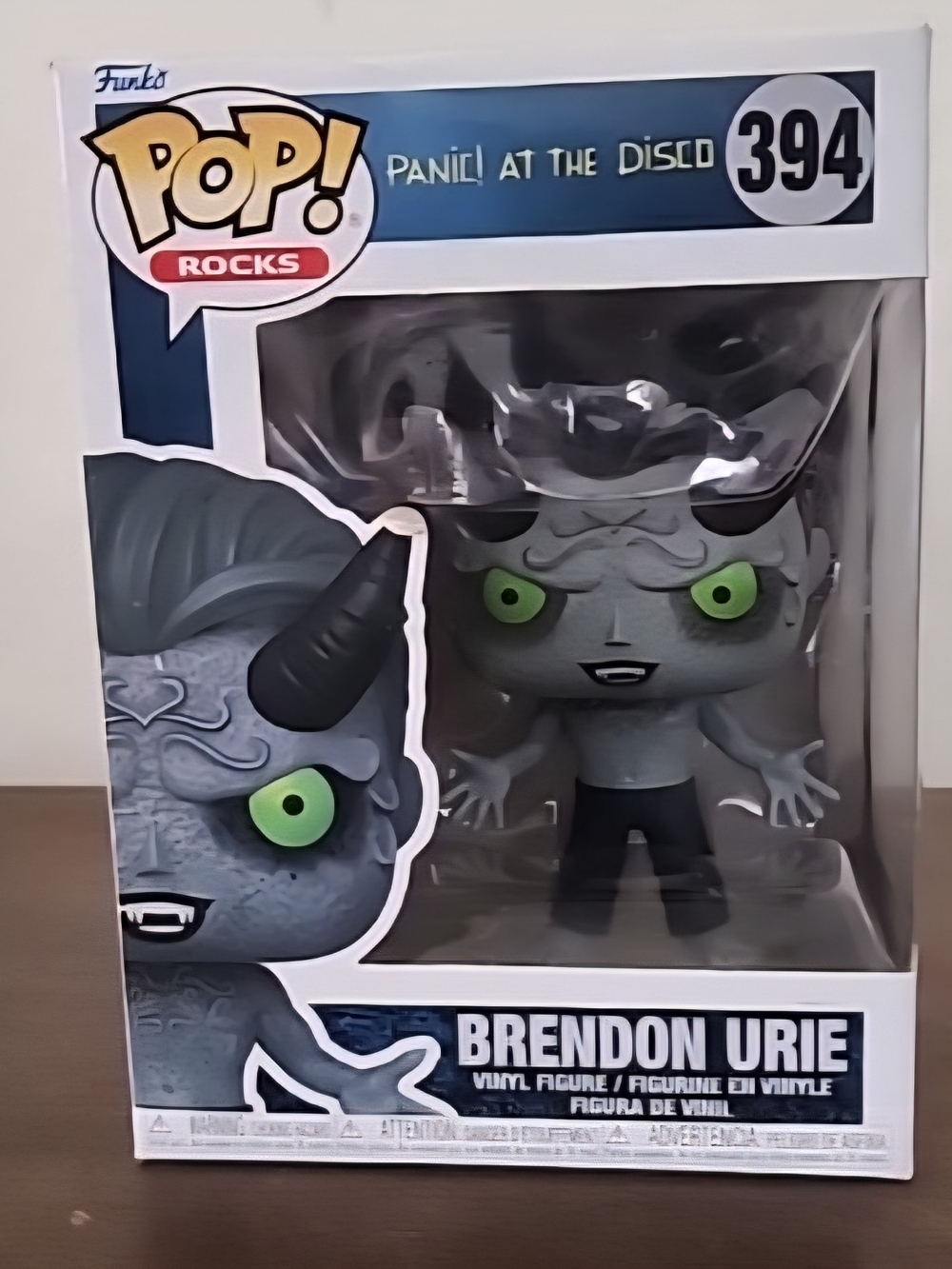 Funko Pop! Rocks Brendon Urie Gray Figure with Green Eyes (394)